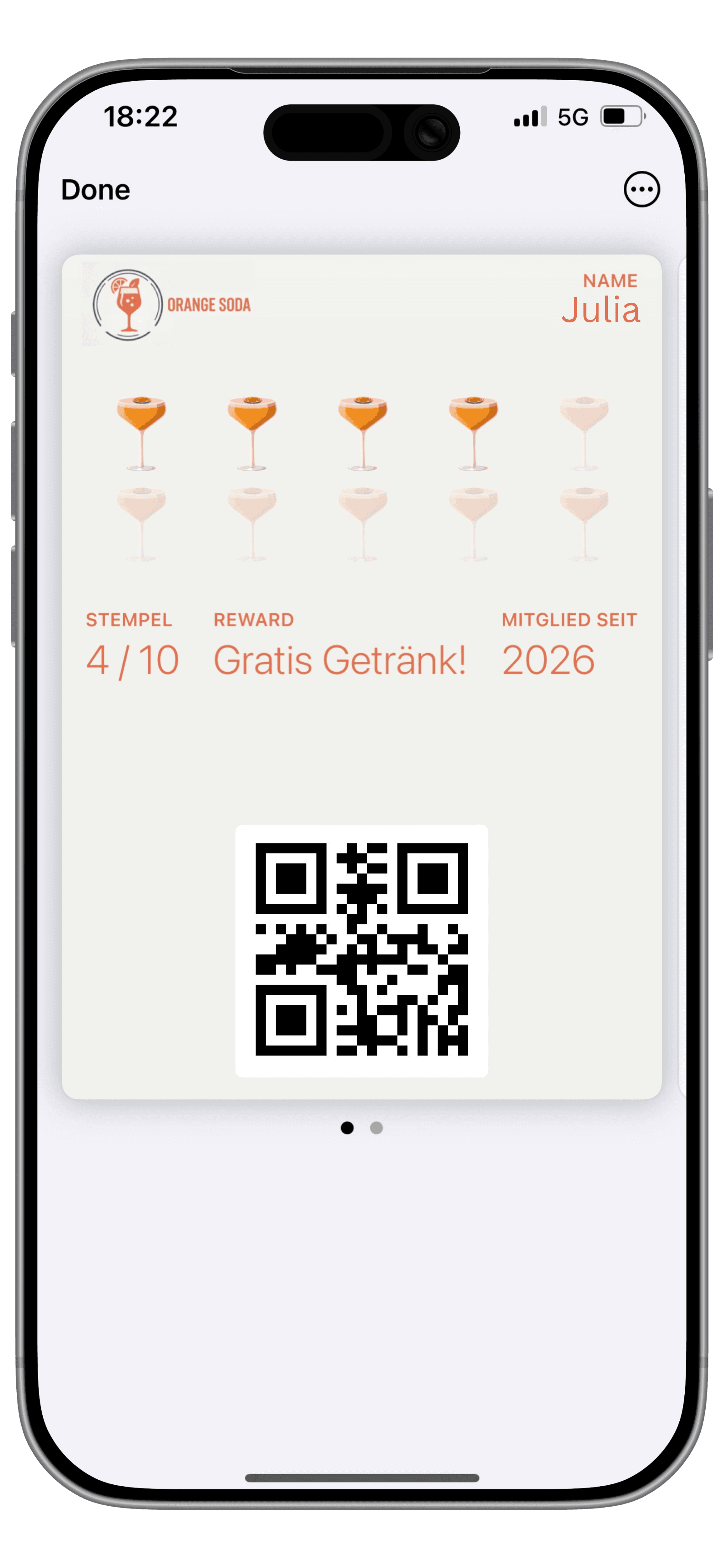 Stampz – digitale Stempelkarte im Wallet