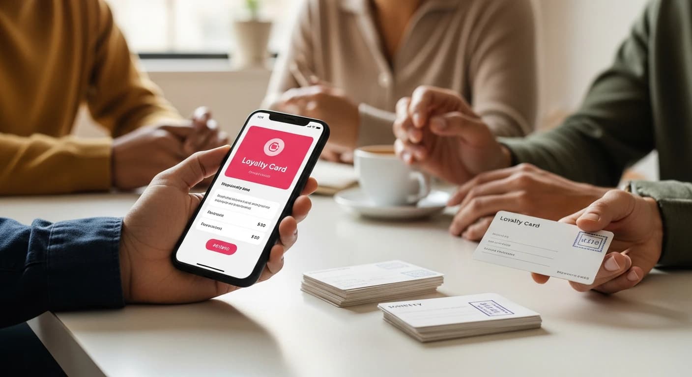 Ultimativer Digitale vs. Papier-Stempelkarten Vergleich 2026 für KMU